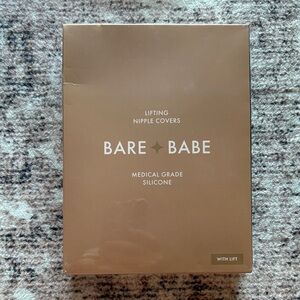 Bare Babe Caramel Lifting Nipple Covers, Large 5”
